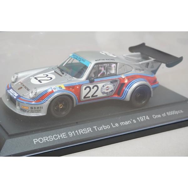 1/43 エブロ 43536 ポルシェ 911 RSR ターボ ルマン 1974 #22 シルバー
