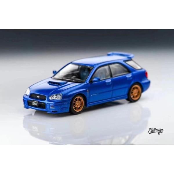 予約  Furuya 1/64 スバル インプレッサ SUBRARU Impreza WRX STi 8th generations GG Wagon ワゴン Blue 限定999台