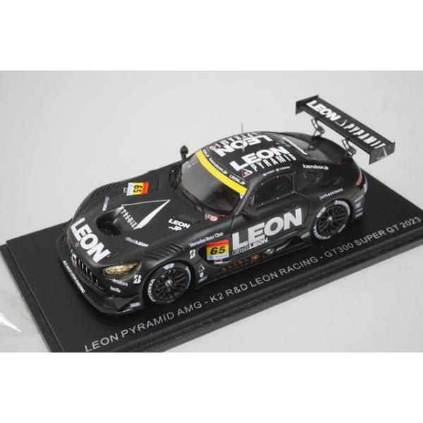 1/43 スパーク SGT086 メルセデス LEON PYRAMID AMG レオンレーシング GT300 スーパーGT 2023 #65 蒲生尚弥/篠原拓朗