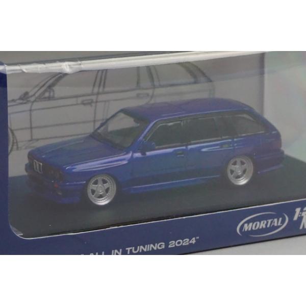 新品 Mortal 1/64 BMW E30 Touring ボンネット開閉 佛山展会限定