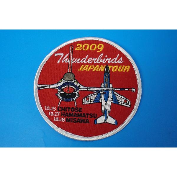 ワッペン JASDF 航空自衛隊 サンダーバーズジャパンツアー＆ブルー