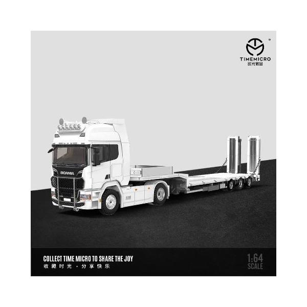 新品 TM647501 TimeMicro 1/64 スカニア Scania FLATBED