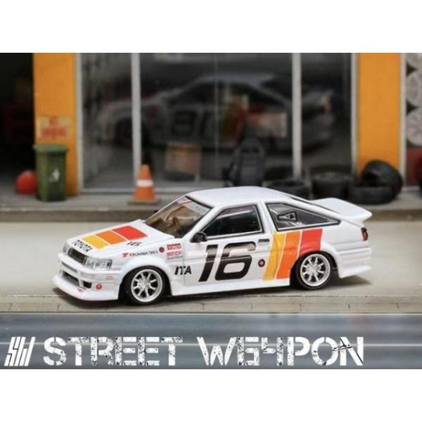 新品 SW Street Weapon 1/64 トヨタ レビン RWB Wide-body AE86 LEVIN