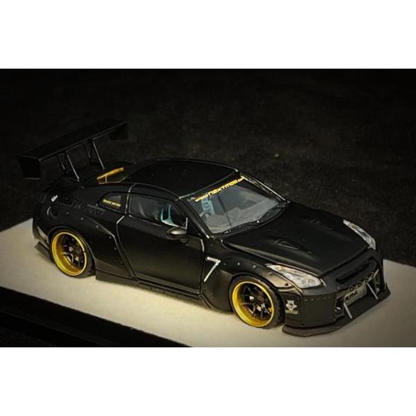PGM 1/64 日産 R35 ロケットバニー フル開閉モデル グレー 新品 PGM-640703 PGM 1/64 Rocket Bunny R35 フル開閉モデル
