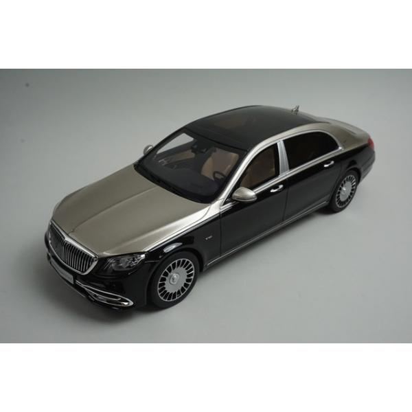 メルセデス マイバッハ S650 1/18 黒メタリック 1/18 GTスピリット GTS237 メルセデス マイバッハ S650 シルバー