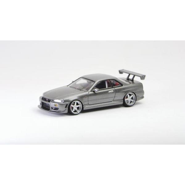 予約 KOD 1/64 日産 スカイライン Skyline GT-R R34 gray