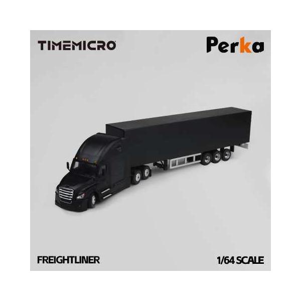 タイムマイクロ メルセデス コンテナトレーラー 1/64 新品未開封品 予約 TM800113 Time Micro TM x Perka 1/64 Freightliner