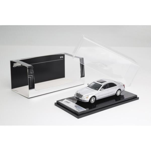 新品 LL-023-94 Shadow 1/64 マイバッハ Maybach 57S Silver(LHD