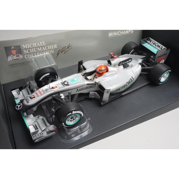 1/18 ミニチャンプス 110100003 メルセデス GP F1チーム MGP W01 2010