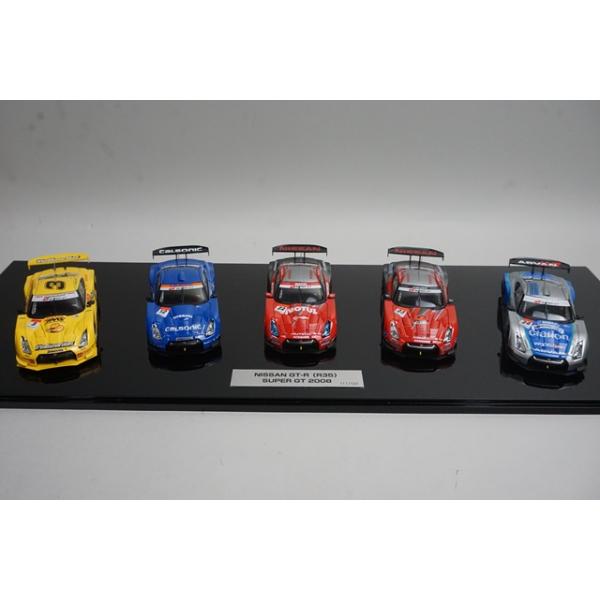 1/43 エブロ 22001 日産 GT-R (R35) スーパーGT500 2008 5台セット