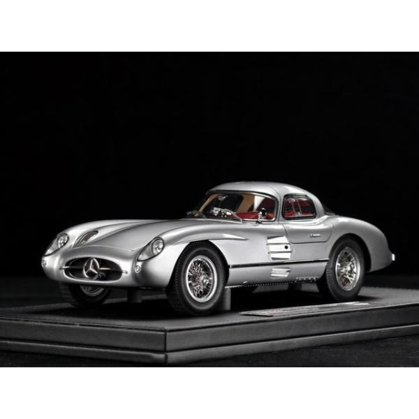 予約 V8 MODEL 1/18 メルセデス ベンツ Benz 300SLR Silver+Red