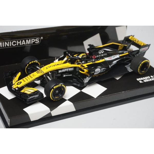 1/43 ミニチャンプス 417180027 ルノー R.S.18 2018 #27 N.ヒュルケン