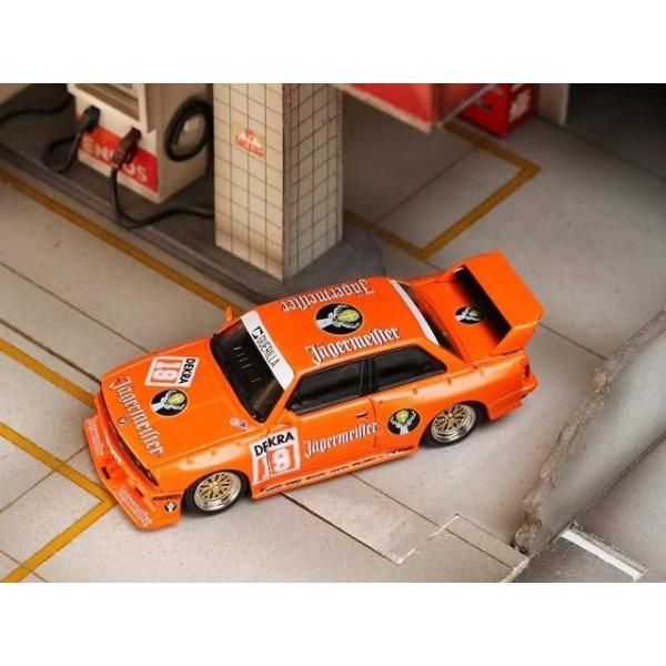 新品 SW Street Weapon 1/64 M3 E30 M3 LOT 改造 Jagermeister Orange