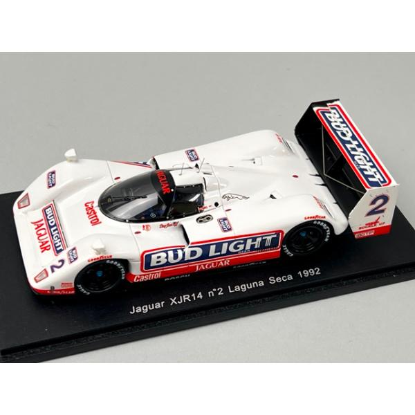 ミニカーコレクション　ジャガー他 1/43 スパーク S0776 ジャガー XJR14 ラグナセカ 1992 #2 D.ジョーンズ