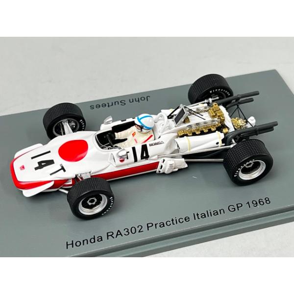 1/43 スパーク S6228 ホンダ RA302 Practice イタリアGP 1968 #14 J