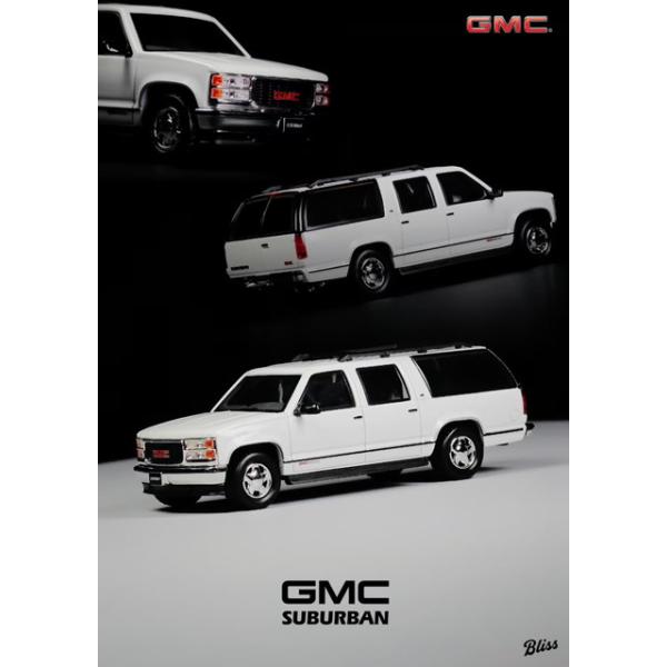予約 BlissModel 1/64 GMC Suburban サバーバン Plainclothes Unmarked GT400 Ivory White