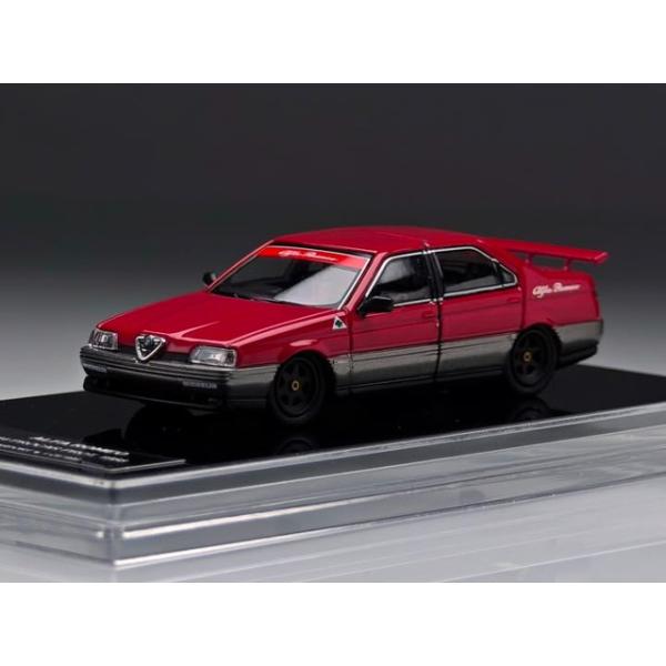 予約  Carport Mode 1/64 アルファ ロメオ Alfa Romeo 164 Red (pad printing version)