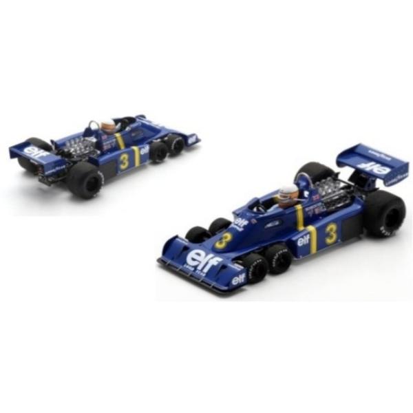 予約 S7306 スパーク 1/43 Tyrrell P34 #3 優勝 F1 スウェーデン