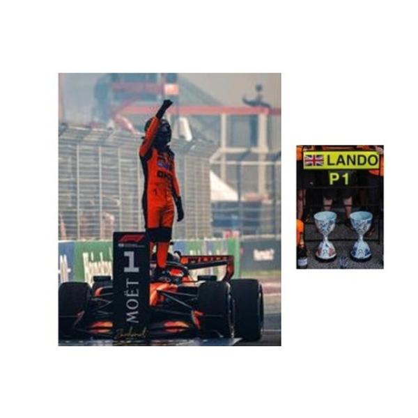 予約 S9327 スパーク 1/43 マクラーレン McLaren Mastercard F1 Team MCL40 Winner オランダ Dutch GP 2026 L. ノリス #1 フィギュア・ピットボード付き