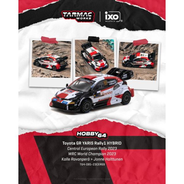 予約 T64-085-23CER69 Tarmac Works 1/64 トヨタ Toyota GR YARIS