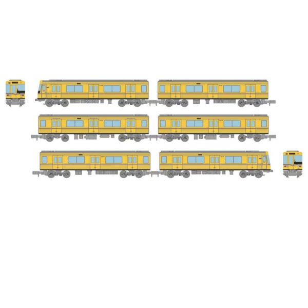 332268 鉄道コレクション(鉄コレ) 名古屋市交通局名城線・名港線2000形(黄電メモリアルトレイン) 6両セット(動力無し) Nゲージ 鉄道模型 TOMYTEC(トミーテック) トミーテック 332268 鉄道コレクション 名古屋市交通局名城線・名港線