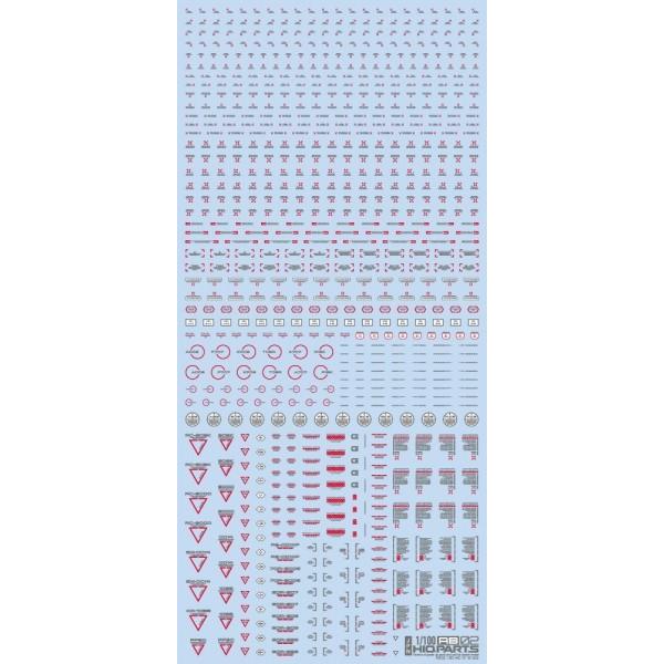 �n�C�L���[�p�[�c RB02-100RAG 1/100 ���b�h&amp;�O���[ RB02�R�[�V�����f�J�[�� (1����)