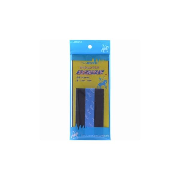 アルゴファイルジャパン SKP3400 スポンジナイト(クッションヤスリ) 3mm #400 6枚入り