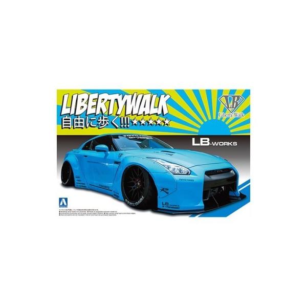 青島文化教材社 1/24 リバティーウォーク No.9 LBワークス R35 青島文化教材社 1/24 リバティーウォーク No.9 LBワークス R35