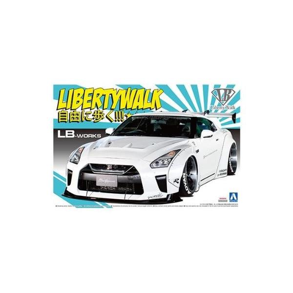 青島文化教材社 1/24 リバティーウォーク No.11 LBワークス R35 GT-R 