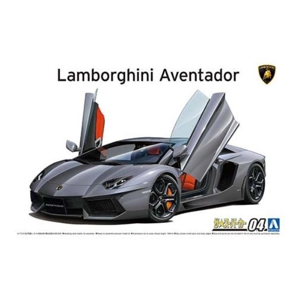 アオシマ 1/24 ランボルギーニ アヴェンタドール LP700-4 完成品 1/24 ランボルギーニ アヴェンタドール LP700-4 '11 - AOSHIMA