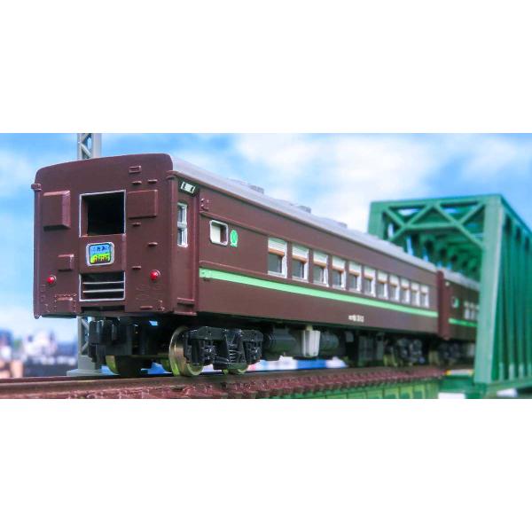 グリーンマックス 19507 着色済み Eキット スロ81系ミト座「ふれあい」(茶色・淡緑帯付き)6両編成セット