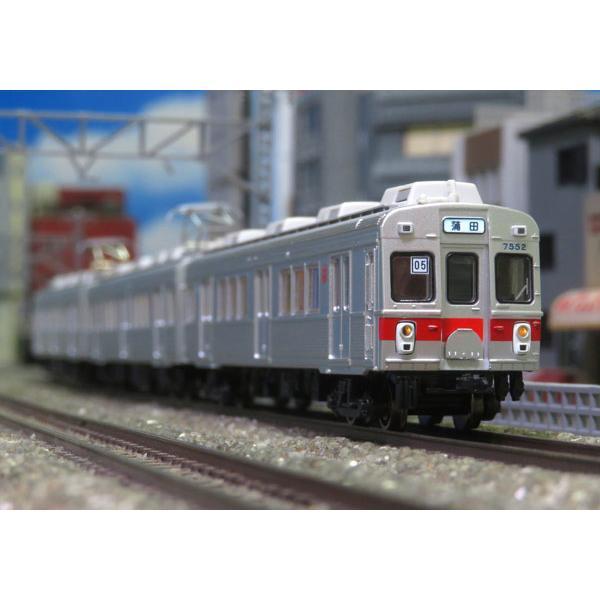 グリーンマックス 東急電鉄7200系(池上線・冷房車・赤帯)3両編成セット(動力付き)