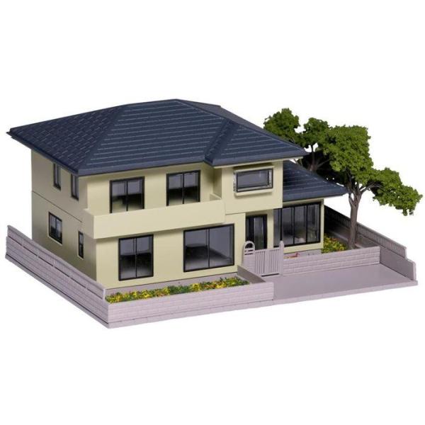 カトー 23-403A 庭のある家1(ベージュ)