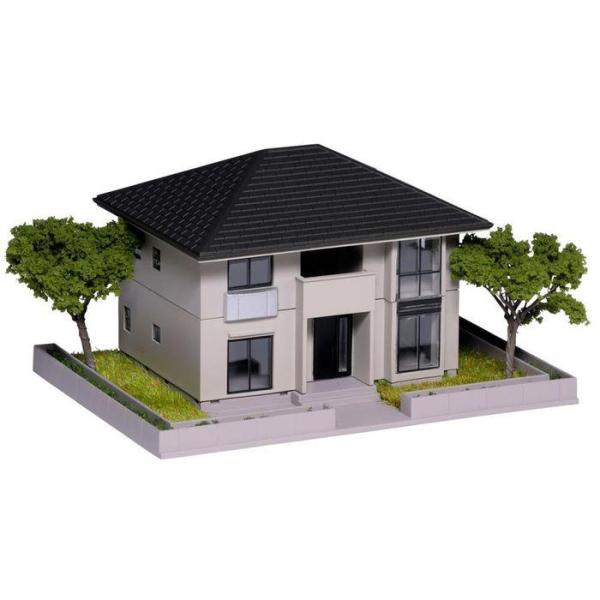 カトー 23-404A 庭のある家 2(ブラウン)