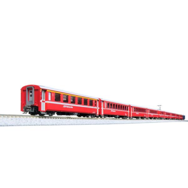 カトー 10-1413 アルプスの赤い客車 EWI 4両セットA