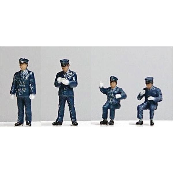 カトー 24-772 運転士・車掌A(長袖/濃紺)