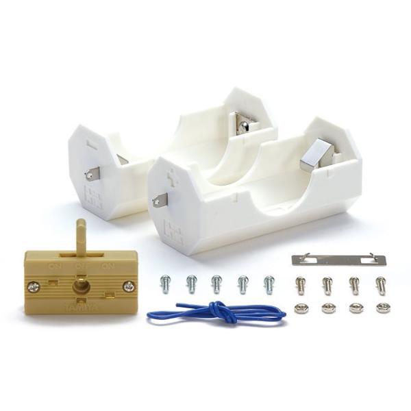 ニア　sp 2枚 タミヤ 70149 単2電池ボックス(1本用/スイッチ付) : ブースト