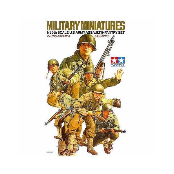 タミヤ 1/35 ミリタリーミニチュア No.192 アメリカ 歩兵 攻撃
