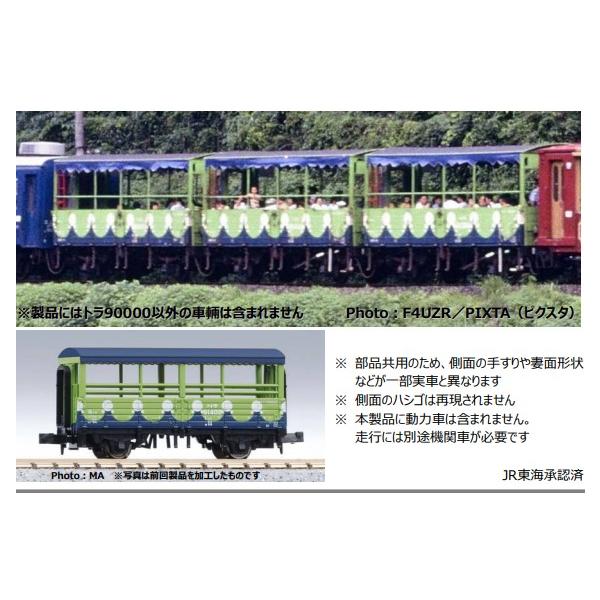 マイクロエース A1476 トラ90000 トロッコ列車 名古屋車両区 3両セット