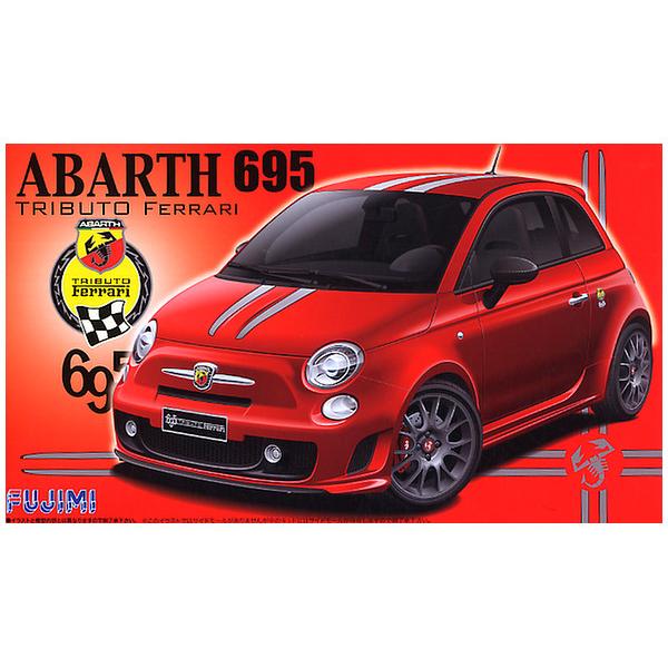 1/24 フジミ アバルト ABARTH 695 トリビュート フェラーリ Ferrari 1/24 アバルト 695 トリビュート フェラーリ 赤
