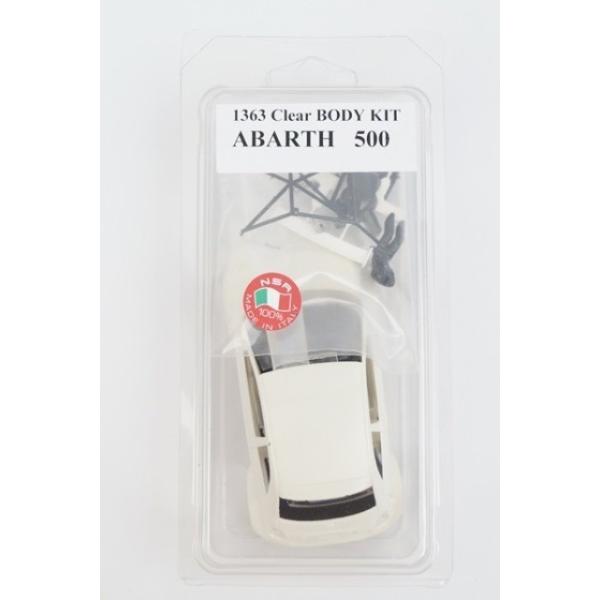 新品1363-W NSR ABARTH 500 Assetto Corse body kit WHITE : ブースト
