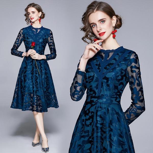 ワンピース 結婚式 レースワンピース 長袖 結婚式 レディース きれいめ 着痩せ レディース レースドレス おしゃれ Gz Free Shlfq 42 株式会社フリースタイル 通販 Yahoo ショッピング