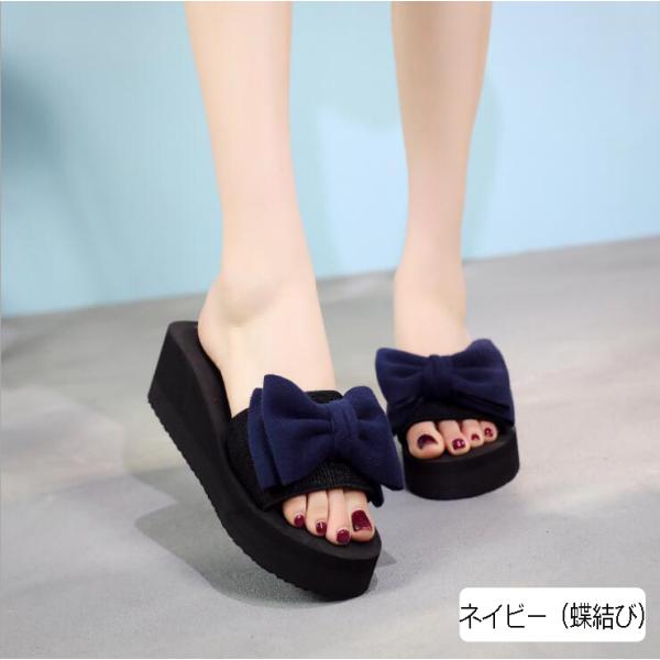 厚底サンダル 歩きやすい 軽い ゴム底 ウェッジソール リボン ビーチサンダル レディース ハワイ 履きやすい ビーチサンダル 厚底 安い Buyee Buyee 日本の通販商品 オークションの代理入札 代理購入