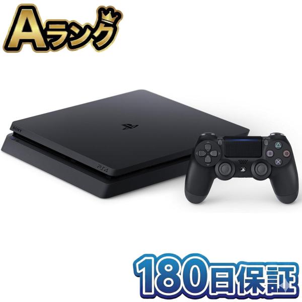 PlayStation 【整備済み品】 SONY PS4 本体 500GB ジェット・ブラック