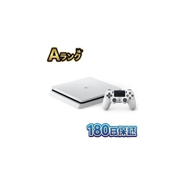【整備済み品】 SONY PlayStation 4 グレイシャー・ホワイト 1TB CUH-2100BB02 PS4 プレステ4 ぷれすて4 プレイステーション4 本体 スリム 薄型 中古 180日保証