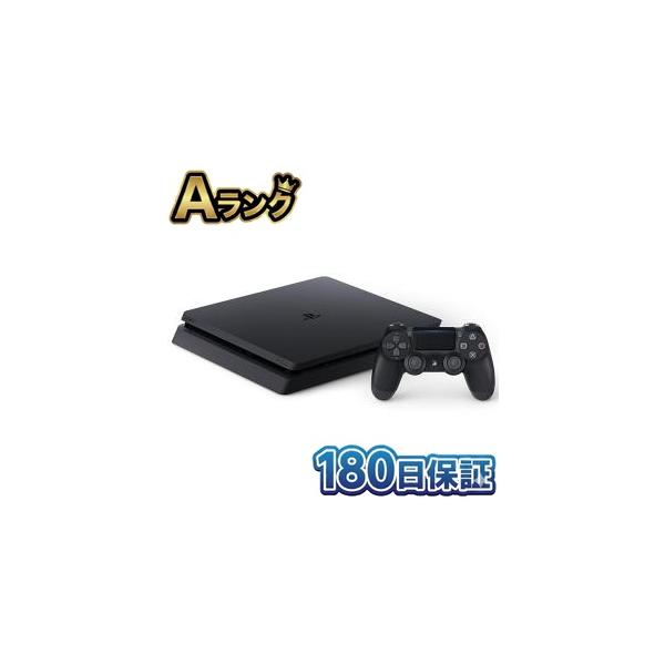 【整備済み品】 SONY PlayStation 4 ジェット・ブラック 1TB CUH-2100BB01 PS4 プレステ4 ぷれすて4 プレイステーション4 本体 スリム 薄型 中古 180日保証