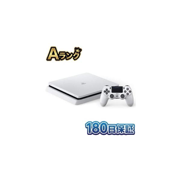 【整備済み品】 SONY PS4 500GB CUH-2200AB02 ホワイト プレステ4 ぷれすて4 スリム 本体 180日保証