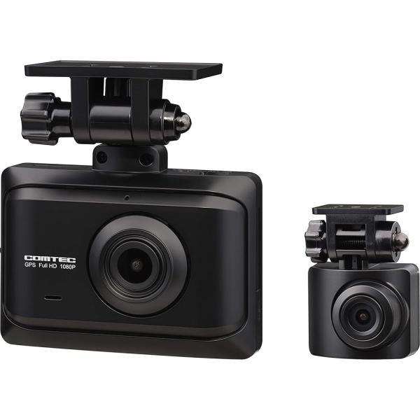 ドライブレコーダー前後　2カメラ型　新品 コムテック 【整備済み品】 車用 前後2カメラ ドライブ