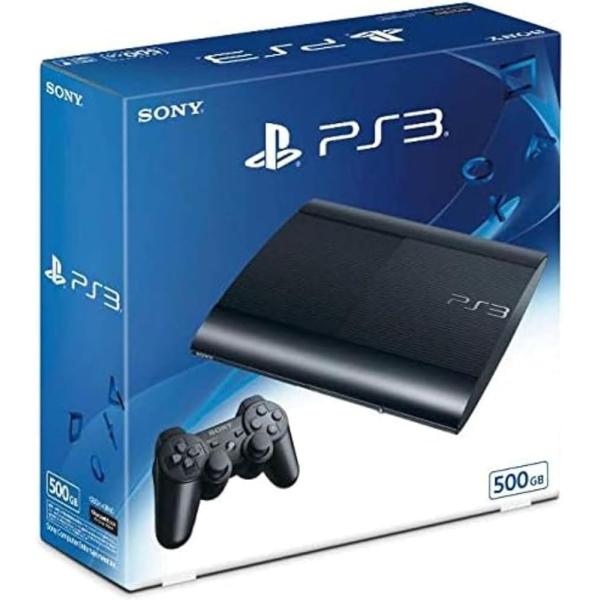 【整備済み品】 SONY ソニー PlayStation3 チャコール・ブラック 500GB CECH-4300C PS3 プレステ3 180日保証