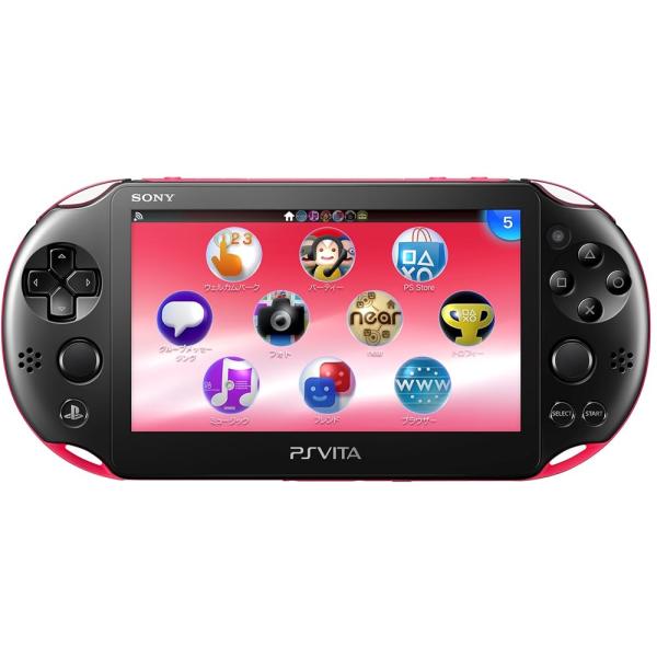 PlayStation Vita Wi-Fiモデル ピンク/ブラック (PCH-2000ZA15) スティック調整交換済み 【メーカー生産終了】 (整備済み品) [video game]